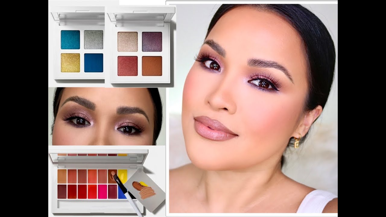 Rosy Glam Quad MAKEUP BY MARIO Holiday Collection | SWATCHES