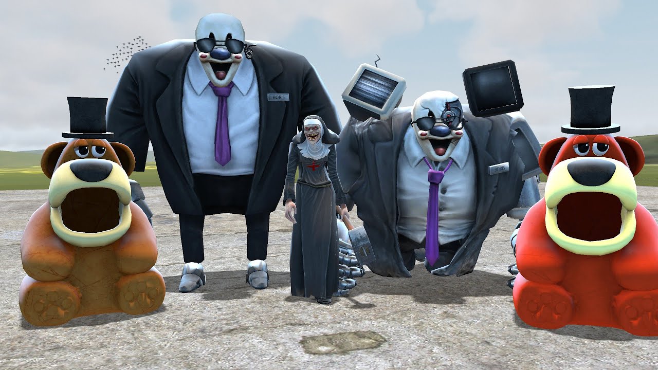 NEW ICE SCREAM BORIS, MADELINE AND FAZBEAR CZY CHOLERA In Garry's Mod!