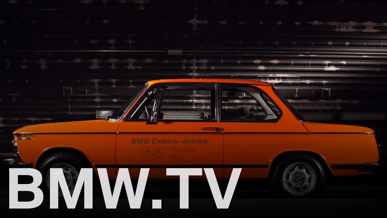 Der BMW 1602e von 1972. Das erste Elektrofahrzeug von BMW.