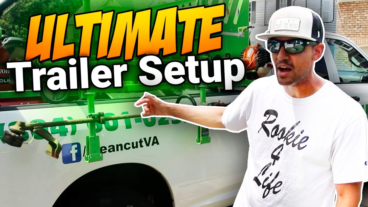 Ramp Rack: The Next Level Lawn Care Setup