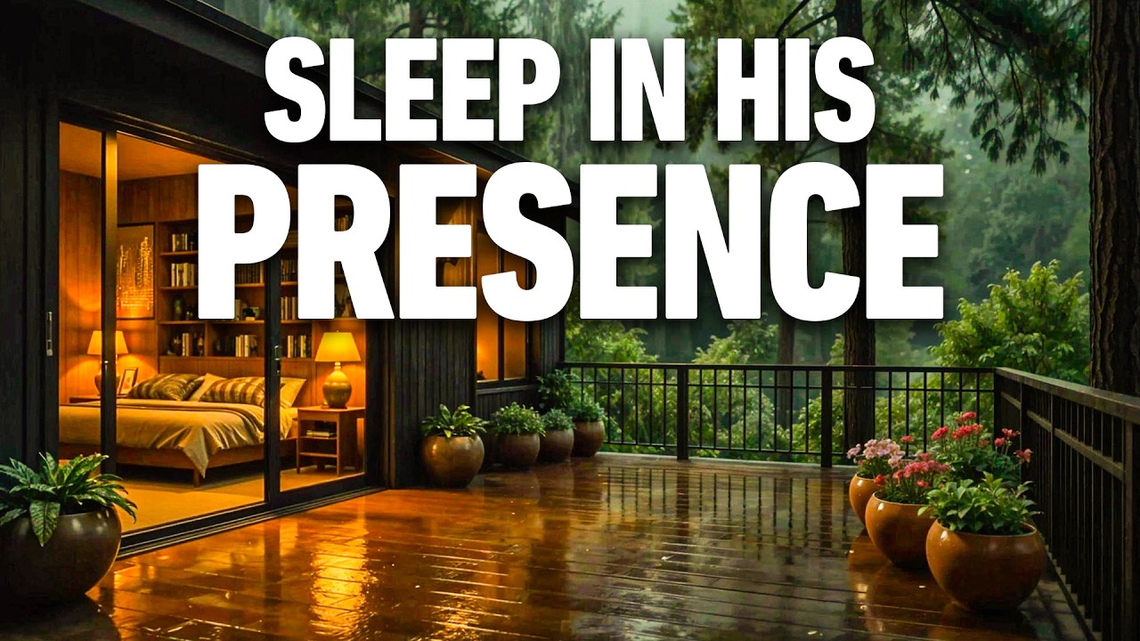 The Best PSALMS for Sleep and Peace | Bible Verses with Rain Sounds