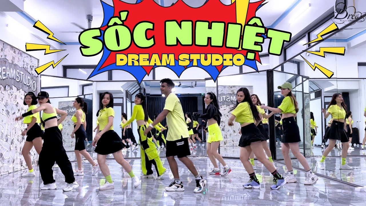 SỐC NHIỆT - Ho&agrave;ng Yến Chibi | DANCE FITNESS | DREAM STUDIO