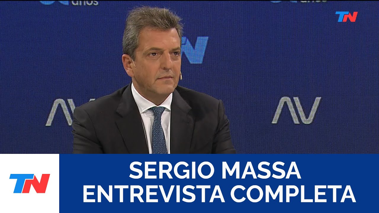 SERGIO MASSA EN A DOS VOCES I Entrevista Completa