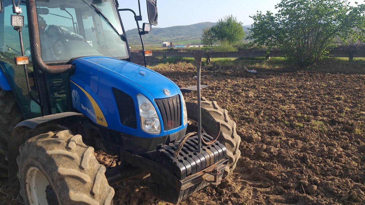 New Holland TL90a İle Çeltik Yeri Hazırlığı