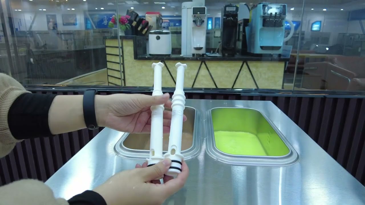 BJ ice cream machine Installation and production tutorial