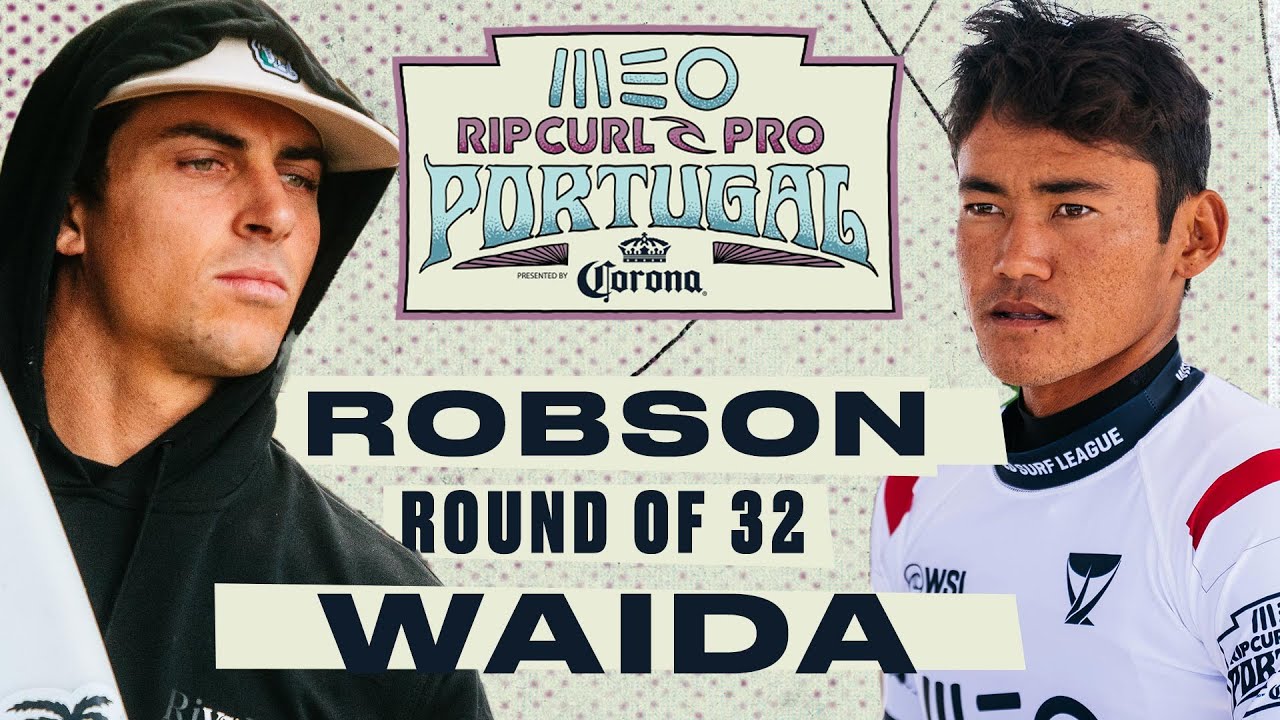 Rio Waida vs Callum Robson | MEO Rip Curl Pro Portugal 2024 - Round of 32