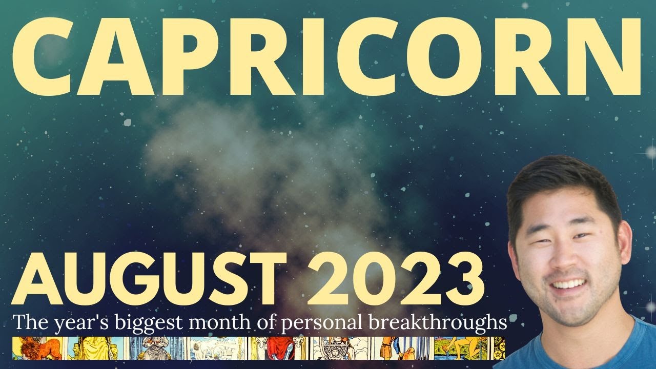 Capricorn August 2023 - YOUR BEST MONTHLY READING SO FAR THIS YEAR! 🌠❤️&zwj;🔥Capricorn Tarot Horoscope♑️
