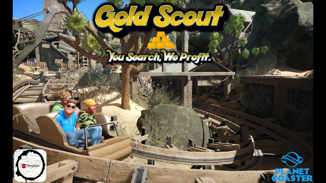 Story Telling Gold Hunting Coaster | Gold Scout | Bughmire ep1