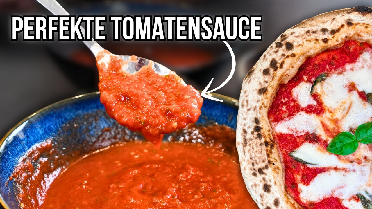 Drei Wege zur PERFEKTEN Tomatensauce für DEINE Pizza!