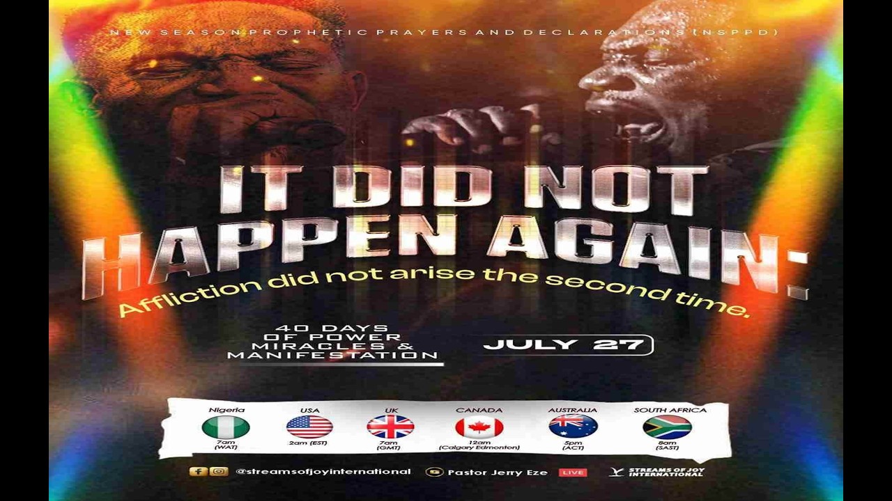 IT DID NOT HAPPEN AGAIN || 40DPMM - DAY 15 || NSPPD || 27TH JULY 2026