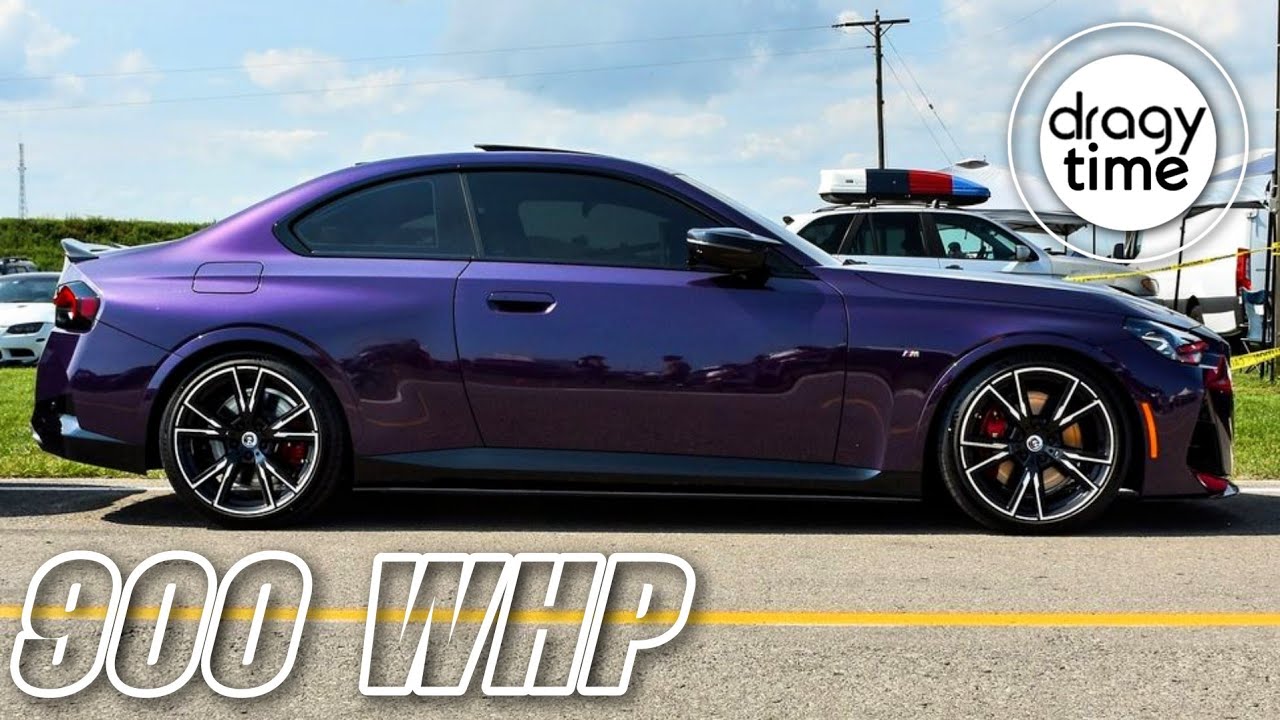 900 WHP BMW M240ix G42 KLM Turbo Kit | Acceleration from 100-200 200-250 Km/h & 60-130 100-150 mph