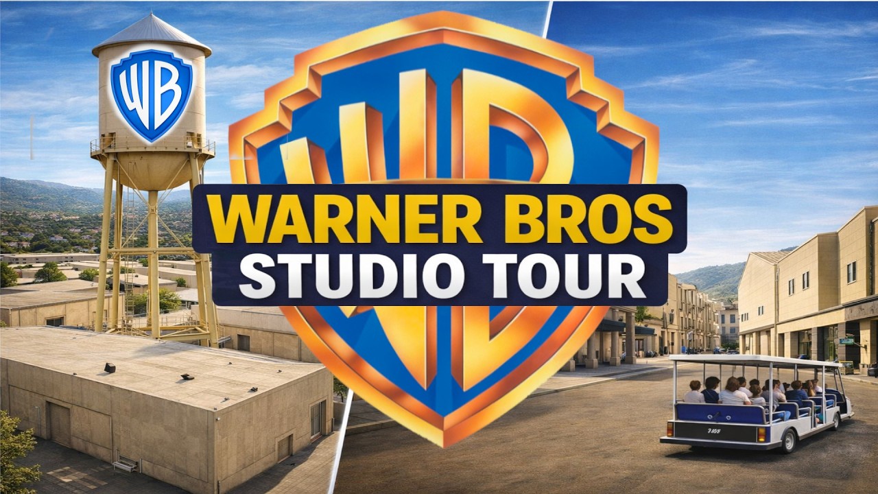 Тур по киностудии Warner Bros | Как снимают кино в Голливуде