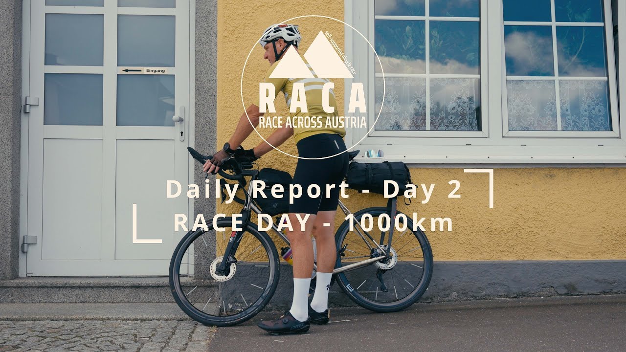 RACA Daily Report Day #02 | Race Across Austria | self-supported bicycle race