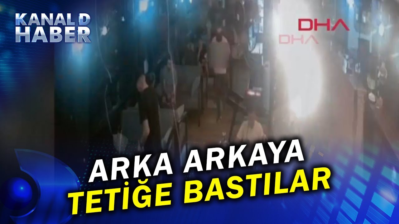 Küçükçekmece'de Maskeli Dehşet! Maske Takıp Kafede Böyle Kurşun Yağdırdılar!