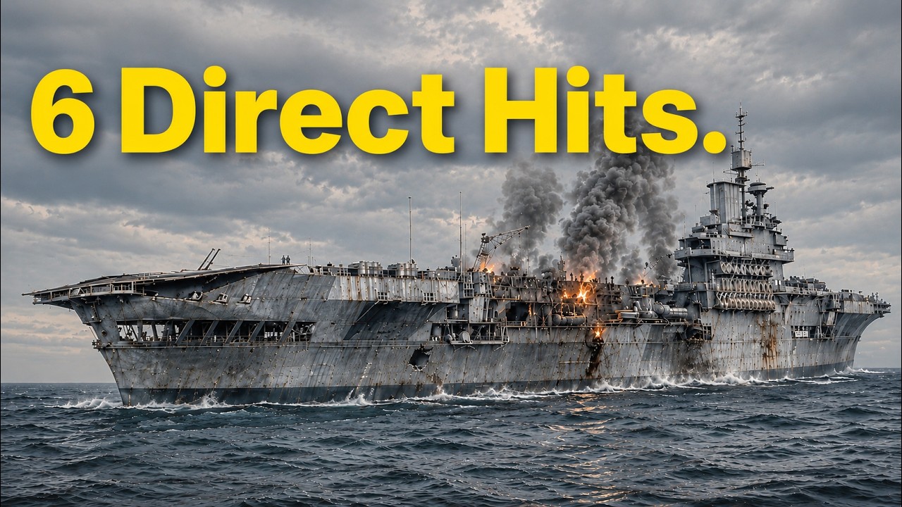 The Ship That Burned For 9 Hours and Somehow Lived