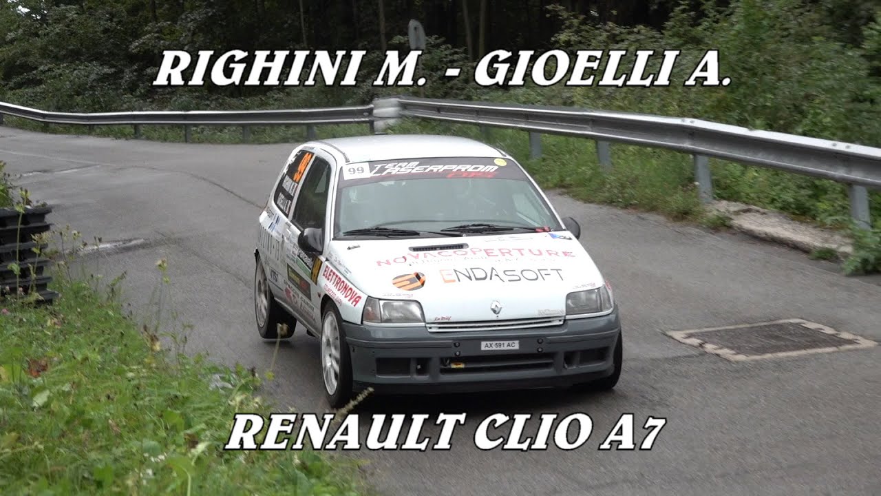MATTEO RIGHINI - ADRIANO GIOELLI | RENAULT CLIO A7 | 38° RALLY PIANCAVALLO 2025