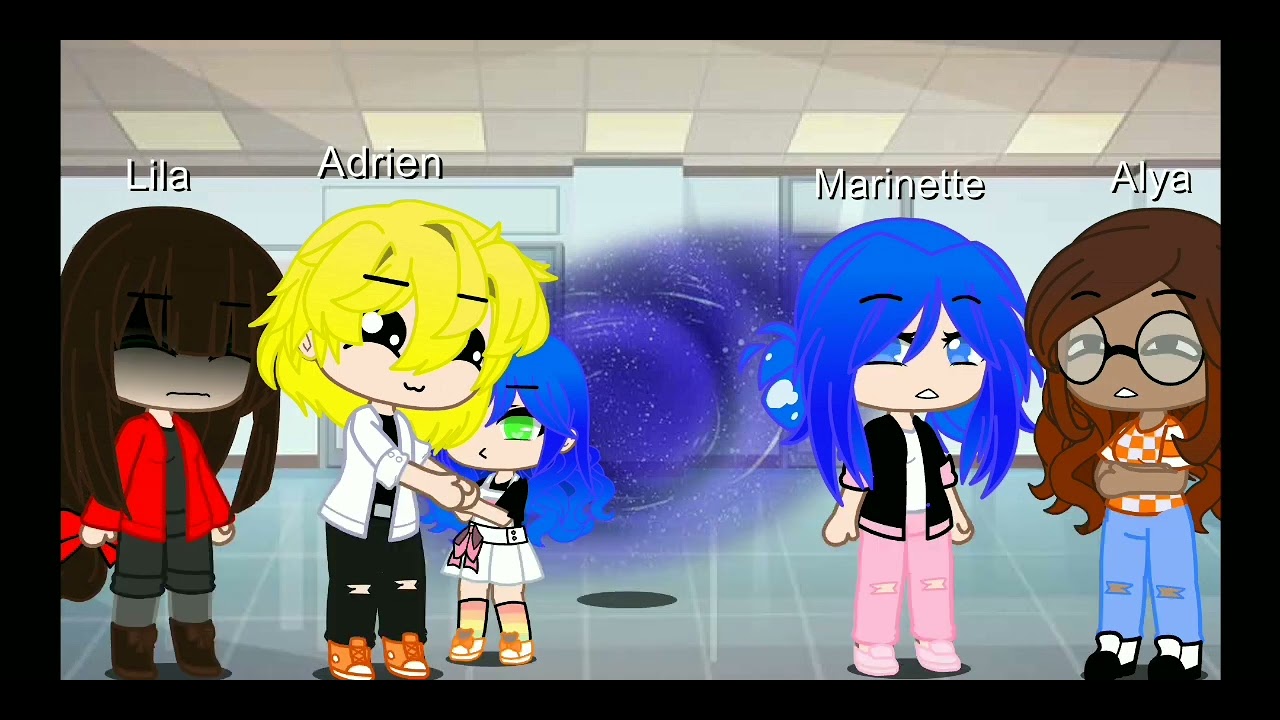 😋A filha de Marinette e Adrien 😋