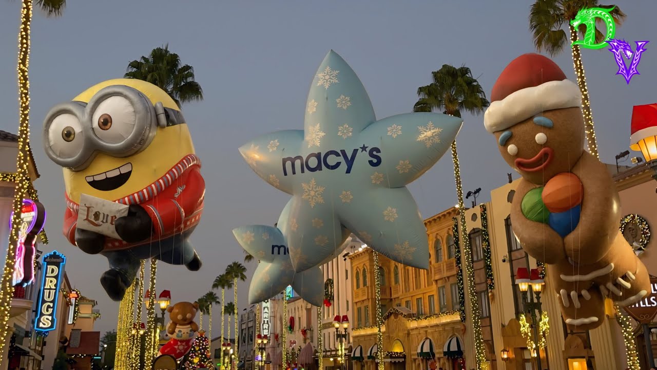 Universal&rsquo;s Holiday Parade Featuring Macy&rsquo;s 2025 at Universal Studios Orlando Florida 