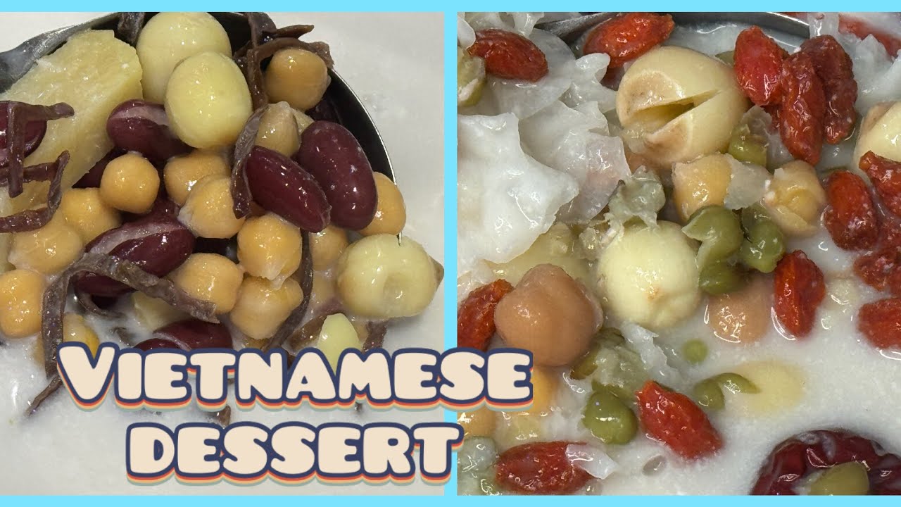 Red beans & lotus dessert. Yummy & easy recipe #fypシ #food #vietnamesetaste #cookingmethod #cooking 