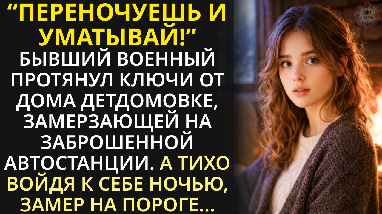 Богач, не глядя, впустил в дом беглую детдомовку в непогоду.. То, что произошло потом, потрясло всех