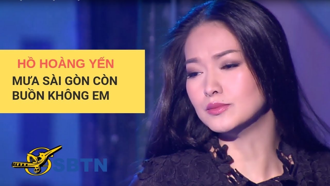 Mưa Sài Gòn Còn Buồn Không Em | Trình bày: Hồ Hoàng Yến | Nhạc: Nguyệt Ánh | Hoà âm: Trúc Sinh