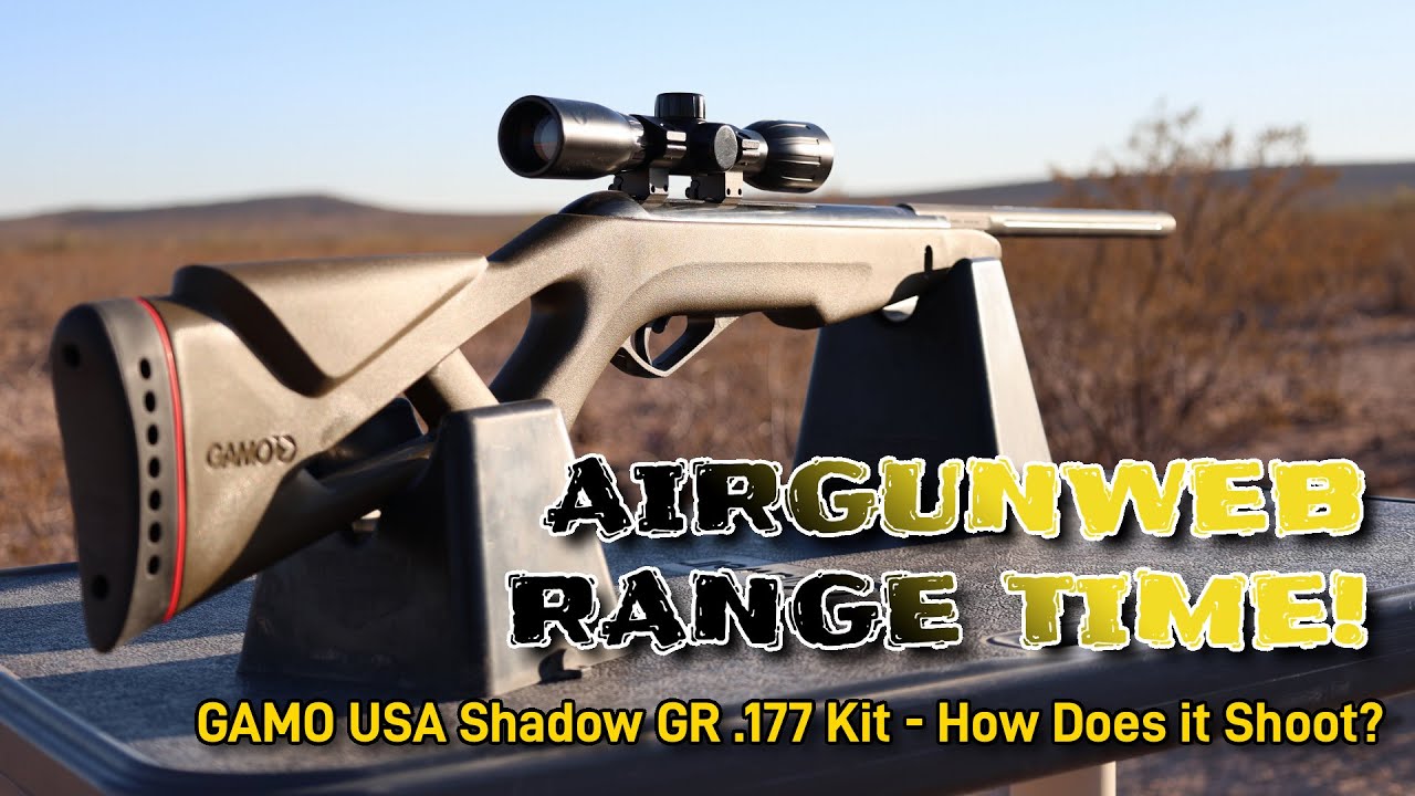 Gamo Shadow GR .177 Kit Range Time — Как стреляет эта бюджетная пневматическая винтовка? — эксклю...