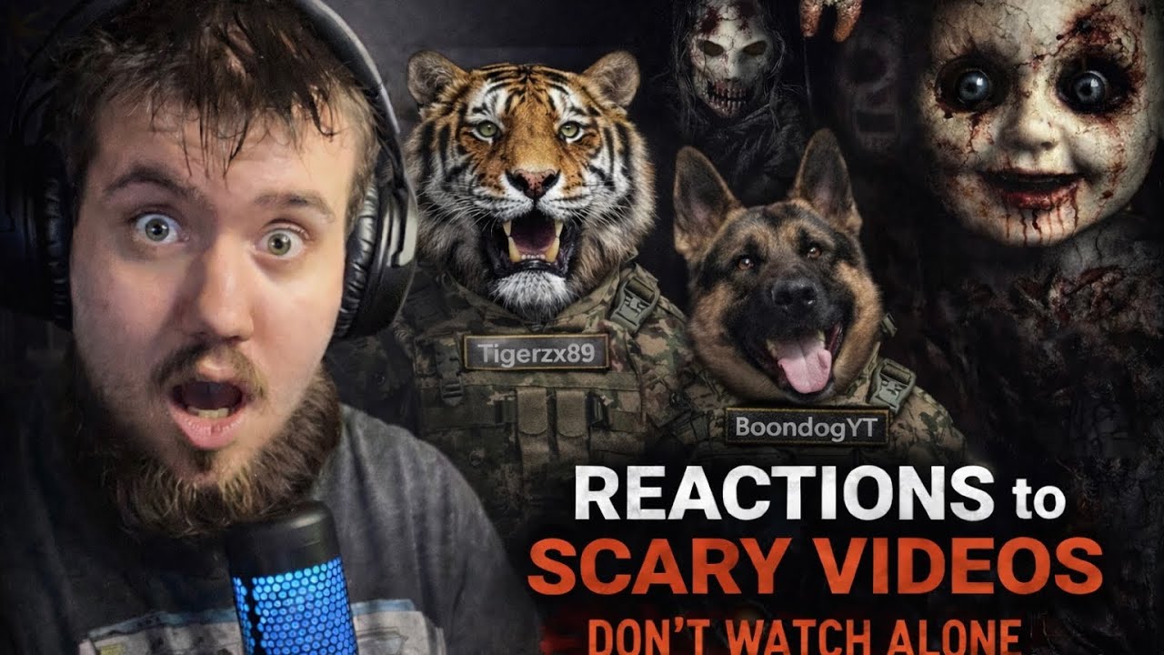Make the most scariest creepiest thumbnail an ad on the side reactions to scary videos