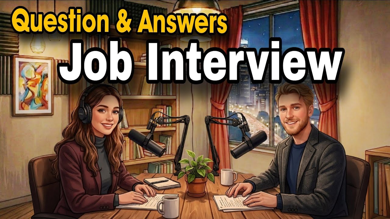 Job Interview Questions and Answers in English | Common Interview Questions | Daily English Talks