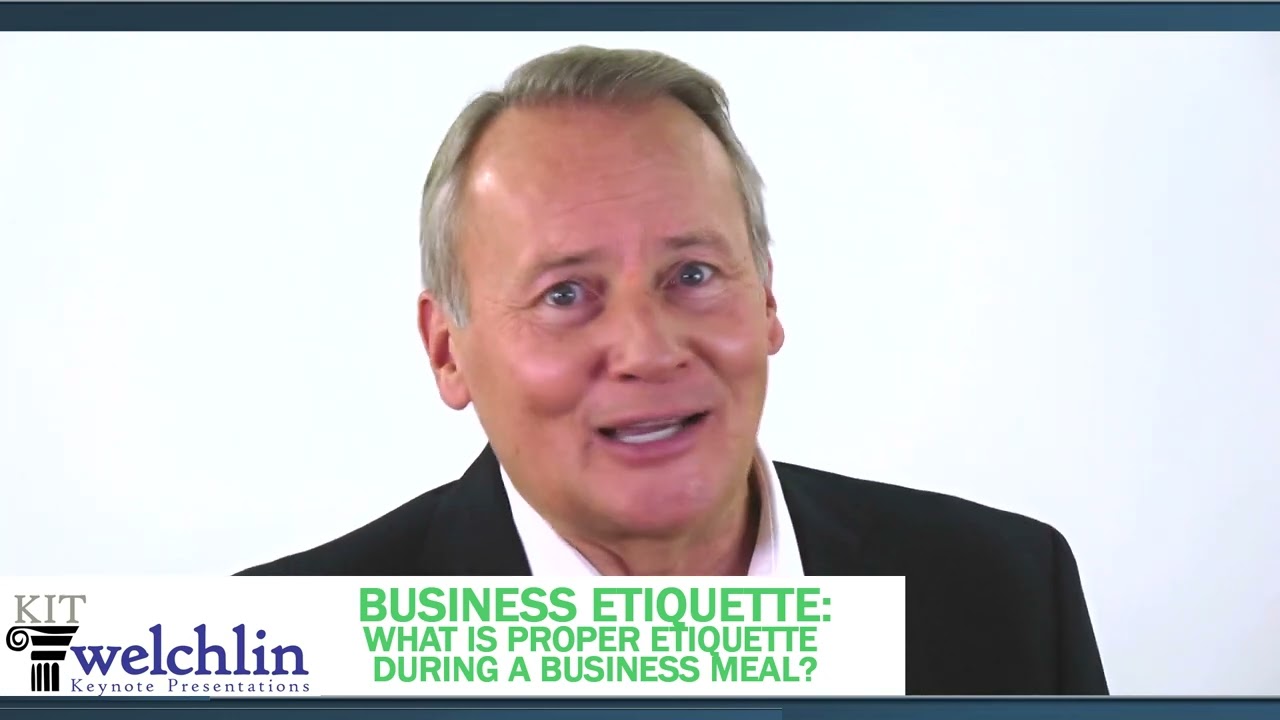 Business Etiquette: What is Proper Etiquette During a Business Meal