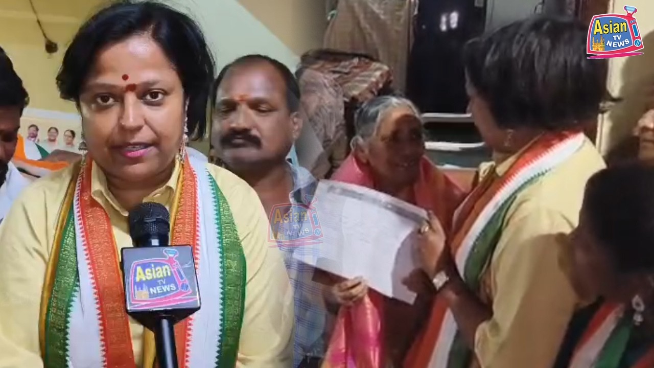 TPCC Vice President Dr.Kota Neelima Ne Ameerpet Division Ka Daura Kiya | Asian Tv News