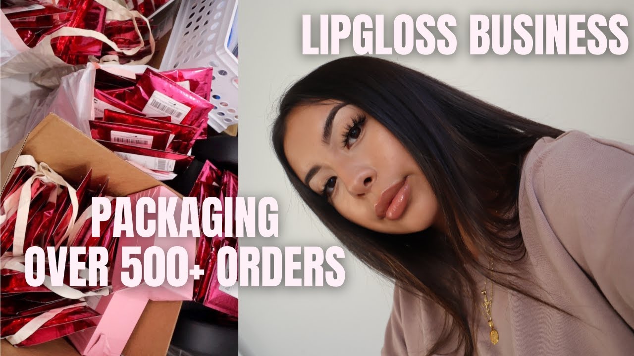 Entrepreneur Life 40: PACKAGING OVER 500 ORDERS! + MAKING PRODUCT!