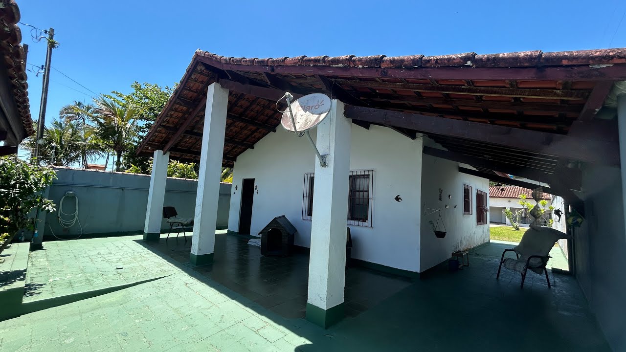 ✅ Casa com edícula 380 Mil 1000 metros da praia Cibratel Itanhaém SP 