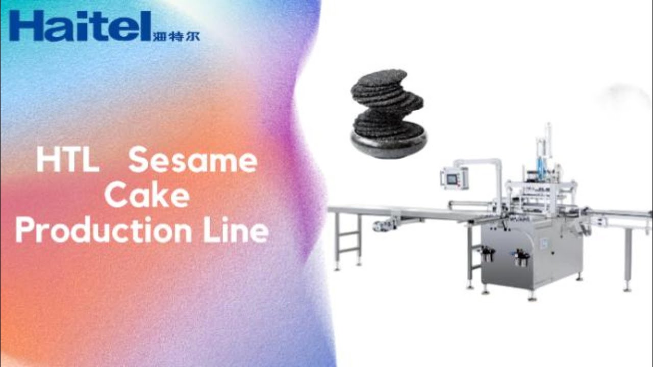 Look here！Introducing our Sesame cake production line