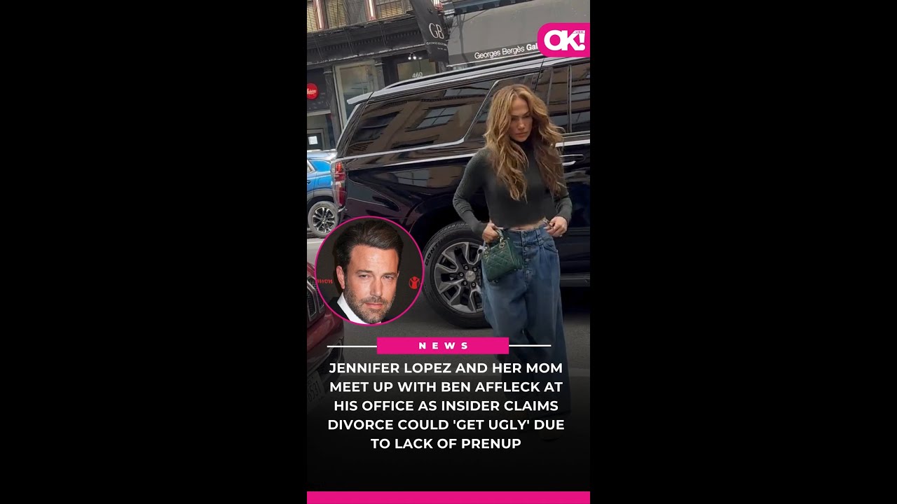 JLo and Her Mom Meet Up With Ben Affleck at His Office as Insider Claims Divorce Could 'Get Ugly'