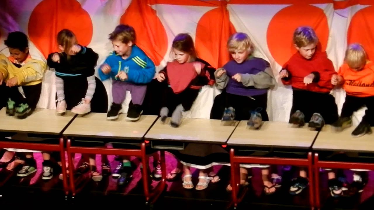CBS de Vlinder: groep 6 met de kleine sporters