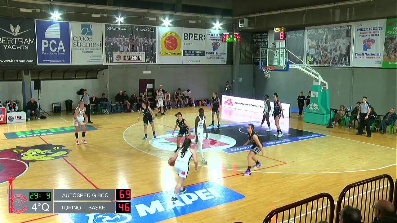 Autosped G BCC Derthona Basket VS Torino Teen Basket