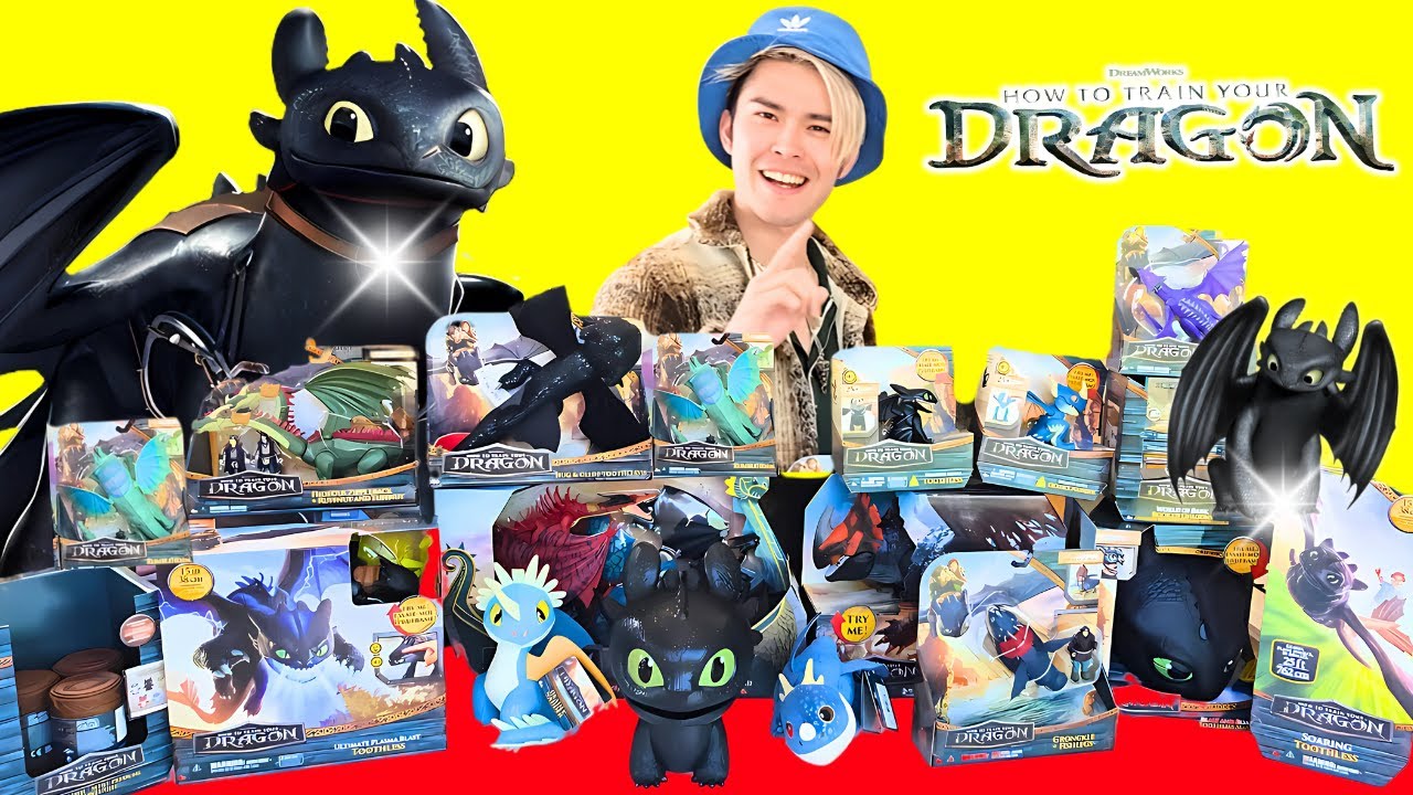 I *UNBOXED* HOW TO TRAIN YOUR DRAGONS MOVIE AND ITS INSANE!