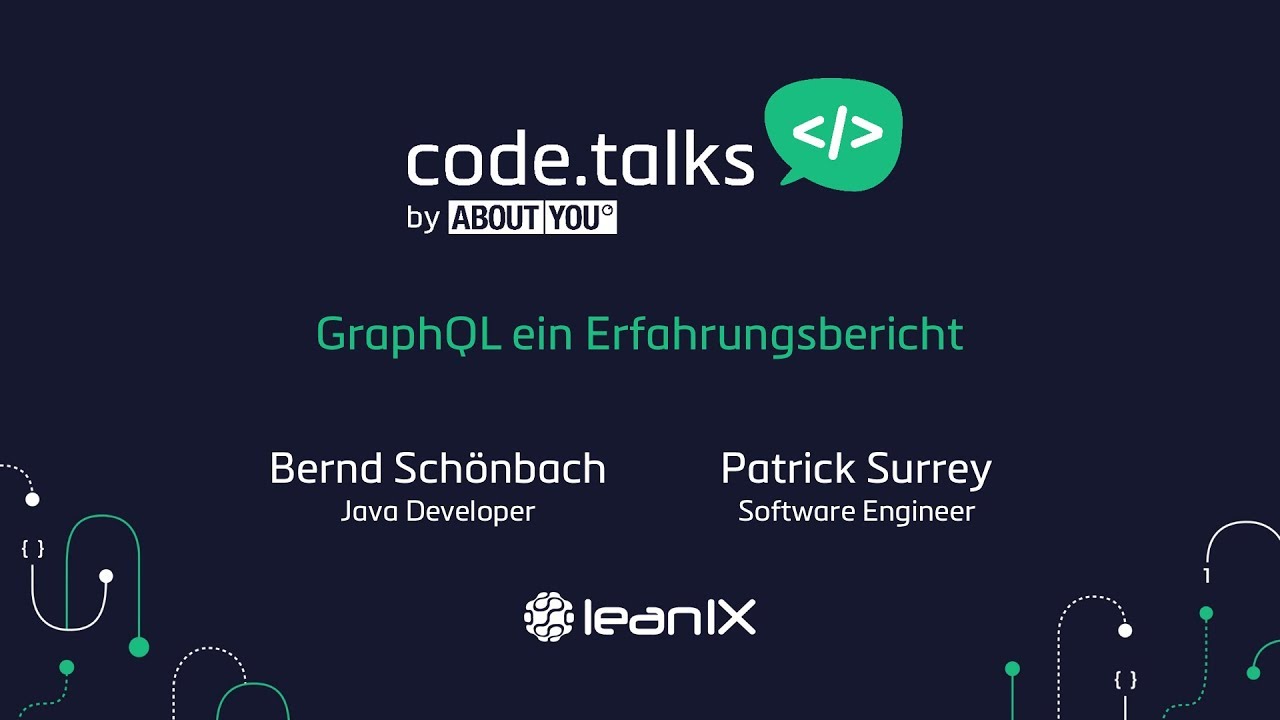 code.talks 2017 - GraphQL ein Erfahrungsbericht (Bernd Schönbach)