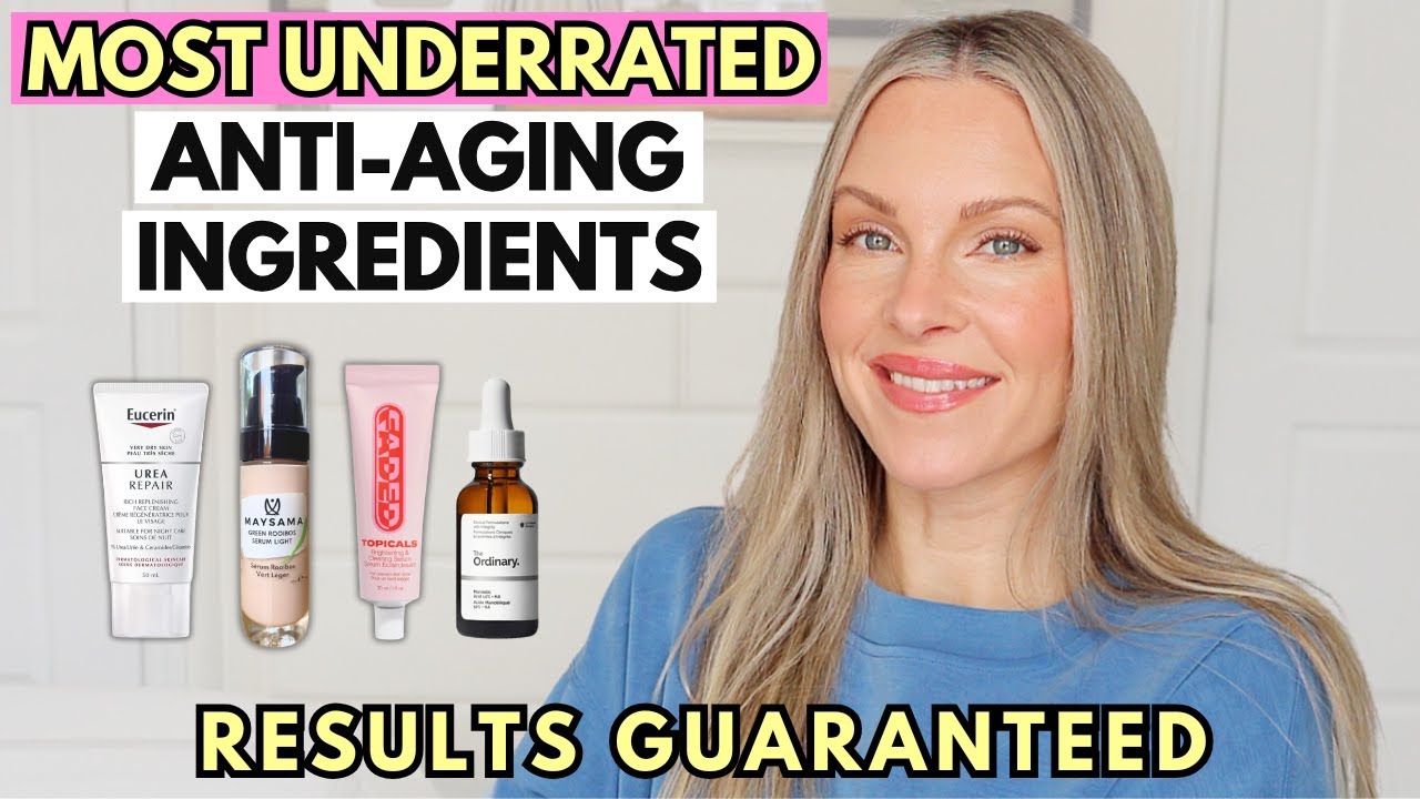 MOST UNDERRATED ANTI-AGING INGREDIENTS THAT ACTUALLY WORK | STOP SLEEPING ON THESE HIDDEN GEMS!