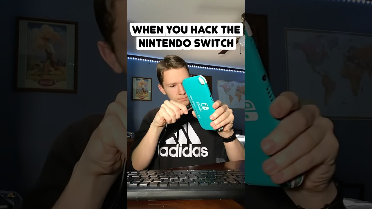 When you Hack the Nintendo Switch