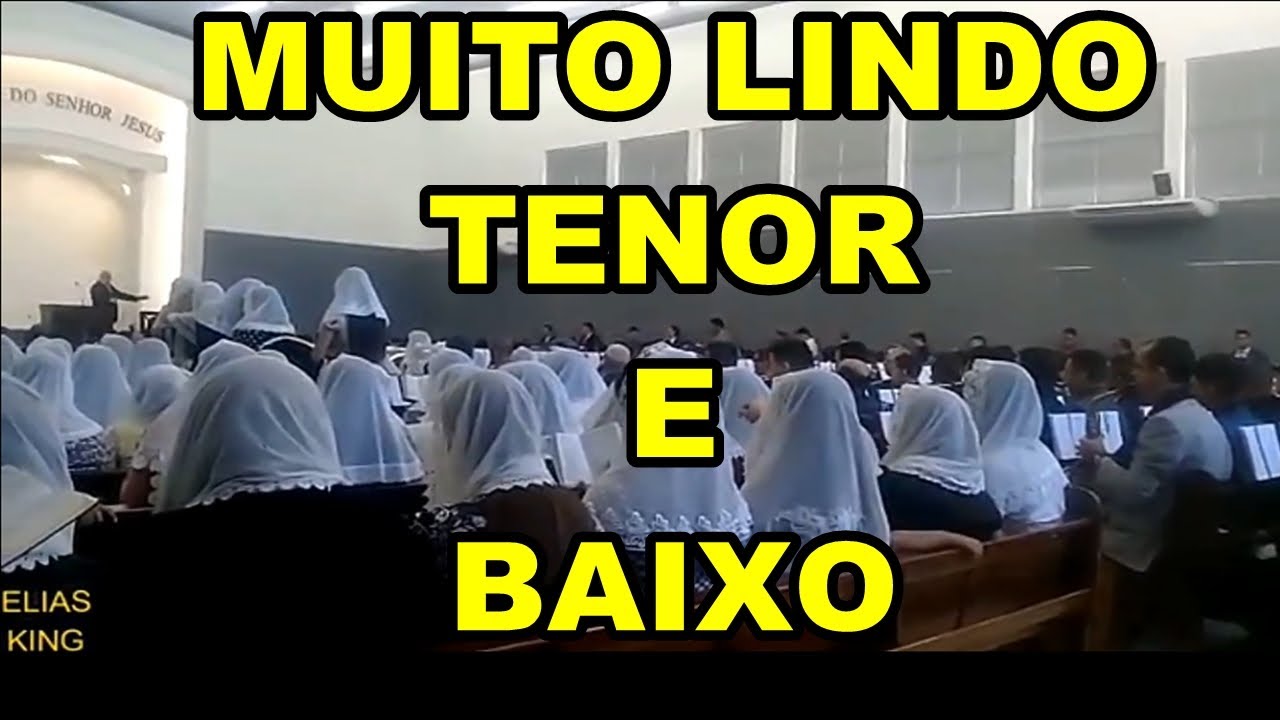 HINO 33 CCB HINÁRIO 5 / JESUS É O NOSSO GUIA / MUITO LINDO TENOR E BAIXO ( TUBA KING )