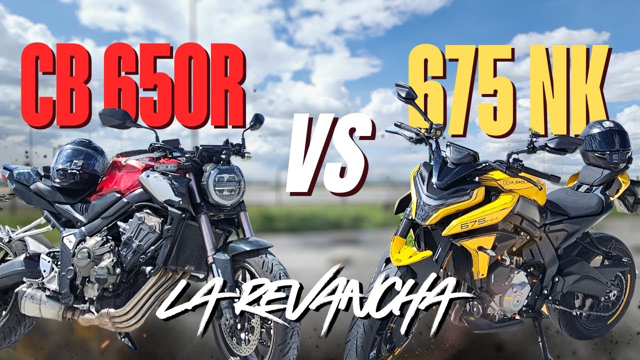 CB650 VS 675 NK // LA REVANCHA // PRUEBA DE VELOCIDAD // ¿Será el territorio de la CB?