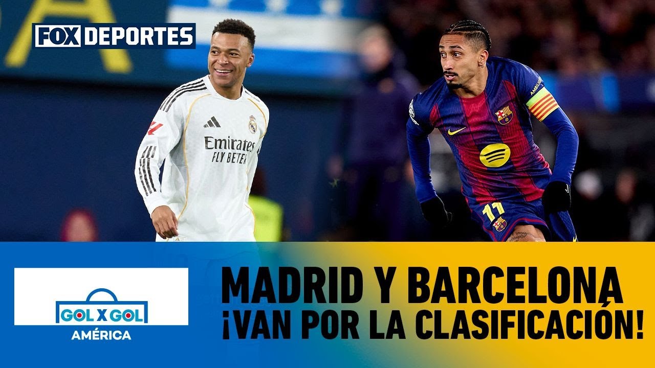 💪 ¡POR LA CLASIFICACIÓN! | Real Madrid y Barcelona necesitan ganar para avanzar | GolXGol