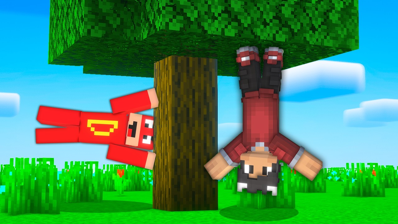 Tyngdekraften SKIFTER I Minecraft!
