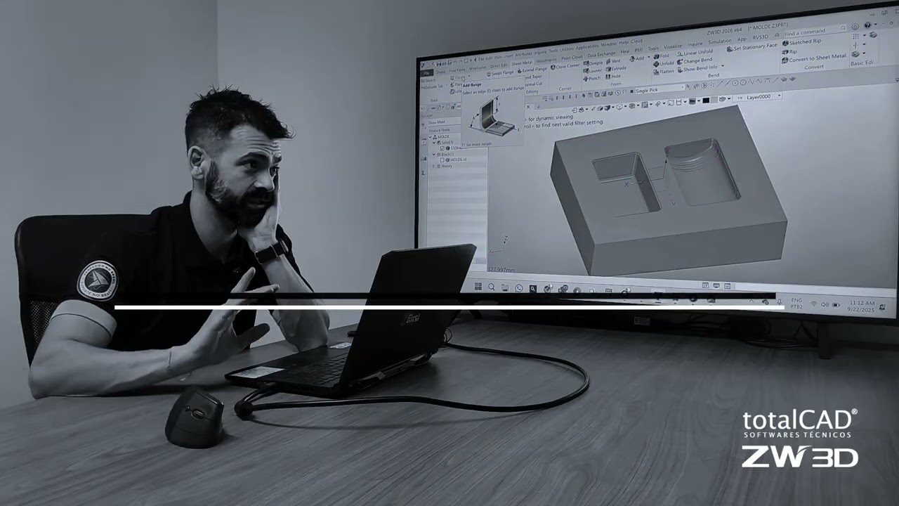 Projeto em Foco: RVS3D + ZW3D — Case de Engenharia Reversa e Escaneamento 3D