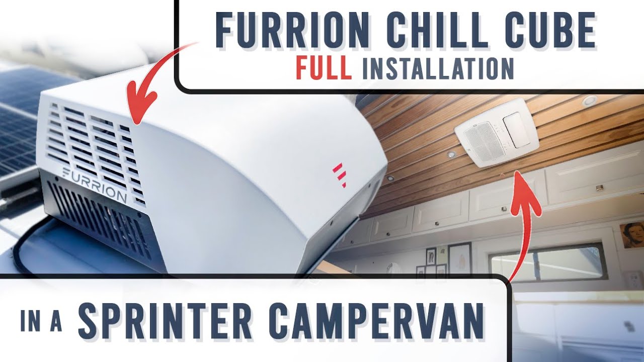 Установка Furrion Chill Cube 18K в кемпер Sprinter