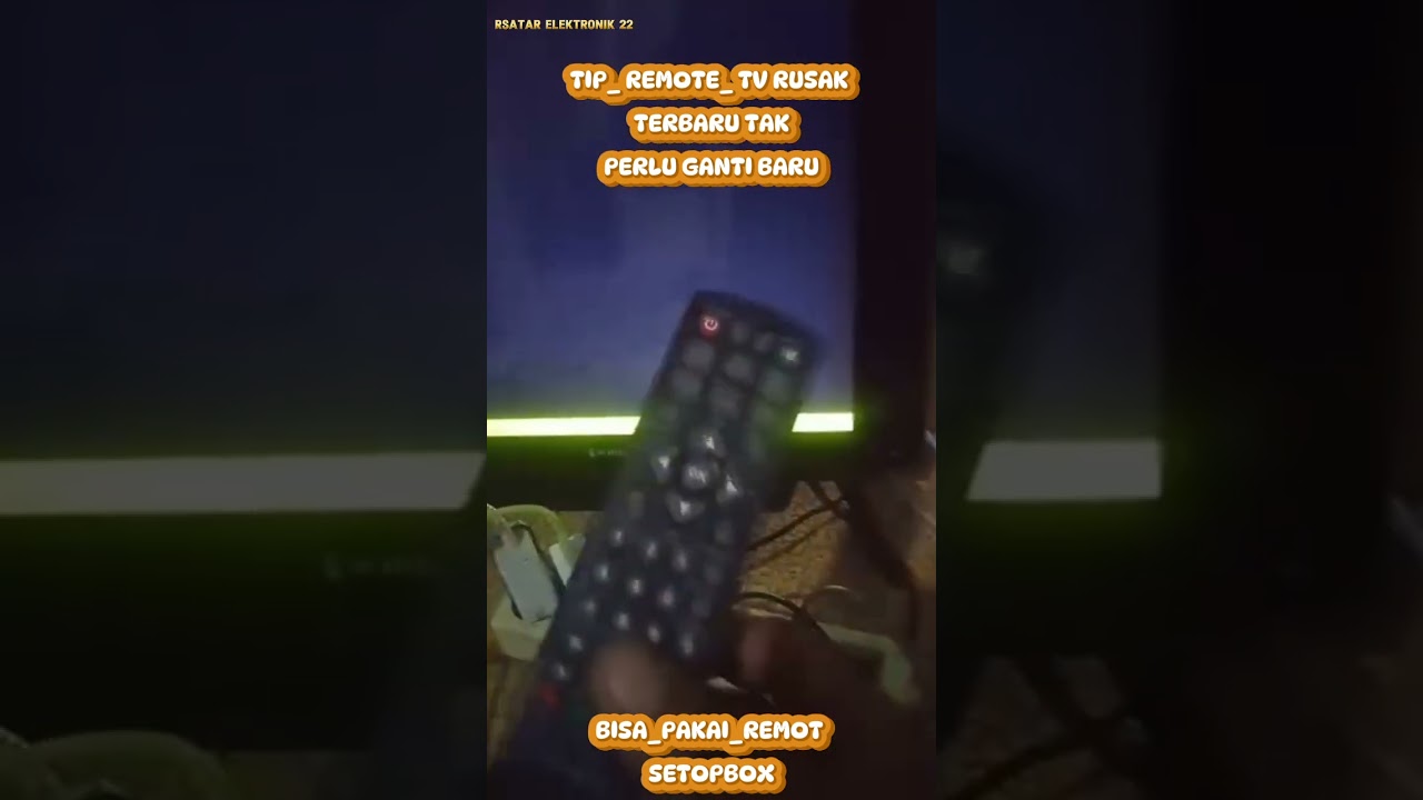 Tip Bagi Yang Belum Paham Ganti Remote Tanpa Beli #tv #gantilampu#automobile #repair#kipasangin#fyp#