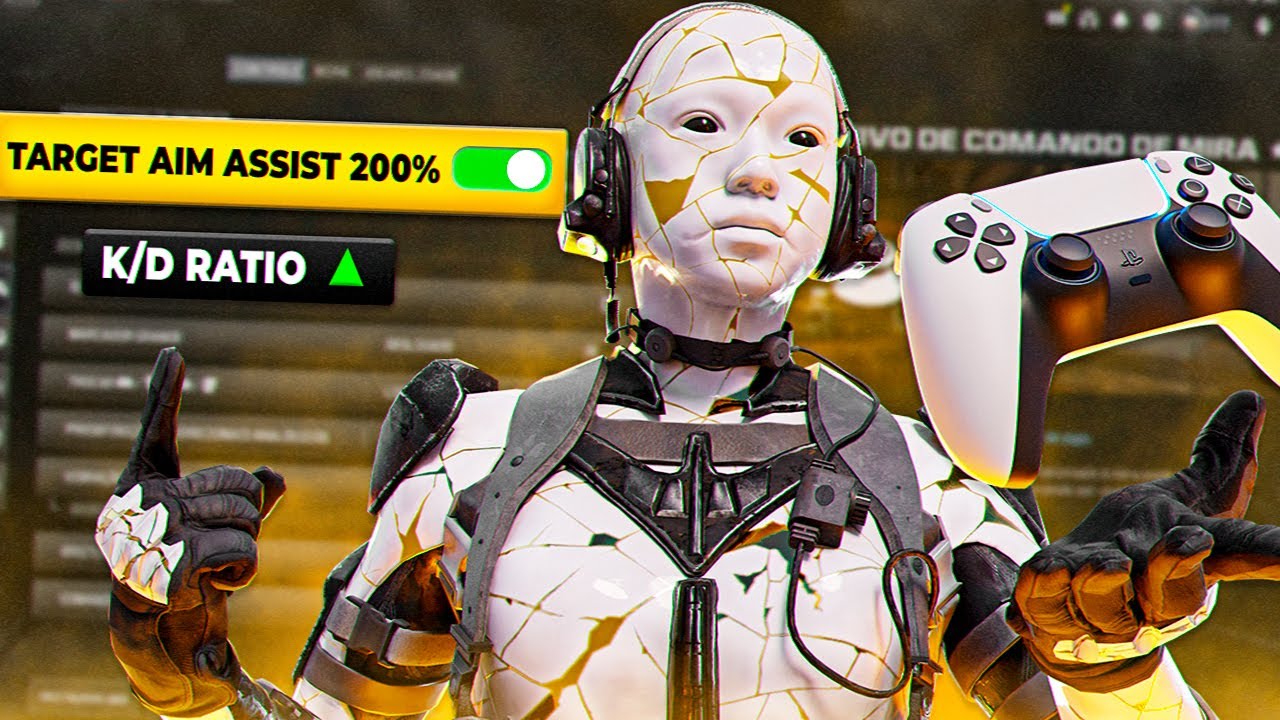 MINHA MIRA GRUDA MUITO!!! - COMO BUFFAR O AIM ASSIST WARZONE - O Que Nunca Te Contaram