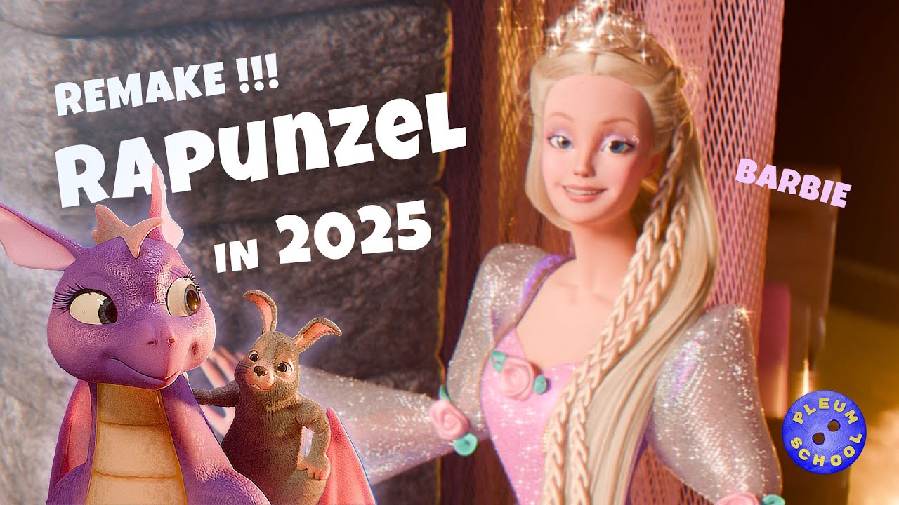 Rapunzel Barbie Transformation | Fanmade Remake in 2025!