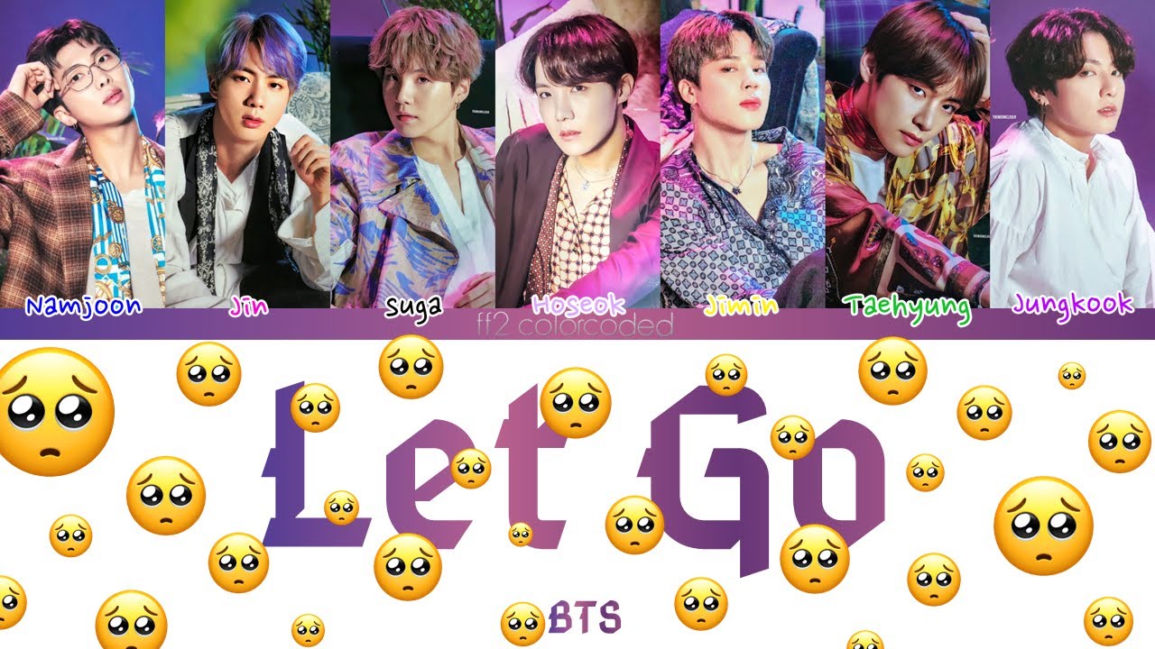 BTS (防弾少年団) - LET GO (ColorCoded Lyrics|ПЕРЕВОД НА РУССКИЙ|КИРИЛЛИЗАЦИЯ) FF2COLORCODED